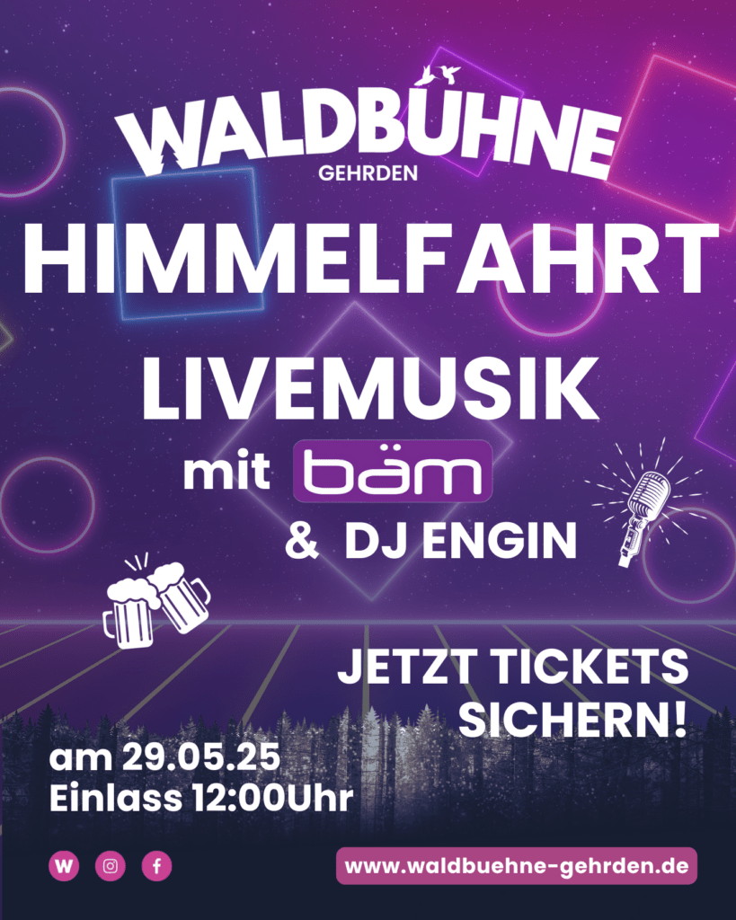 Waldbühne-Gehrden-Himmelfahrt-Live-Musik-Events